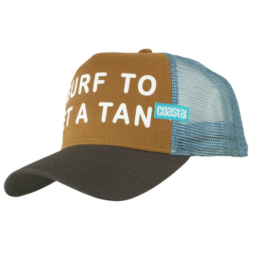Coastal Trucker Cap Get A Tan