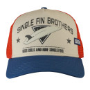 Coastal Trucker Cap Single Fin Brothers