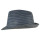 White Contrast Lined Papier Trilby