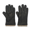 Faustmann Lederhandschuhe Ripp-Strick Bund