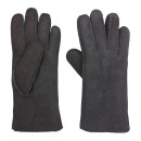 HatBee Schafsleder Fingerhandschuhe Schafsleder Lammpelz