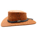 Austrich Pocked  Australier Straussenleder