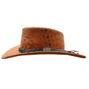 Austrich Pocked  Australier Straussenleder