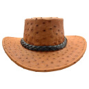 Austrich Pocked  Australier Straussenleder