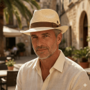 Michael Zechbauer UV80 Panama Trilby Pablito wasserabweisend