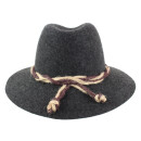 Faustmann Trachtenhut Wollfilz anthrazit 61