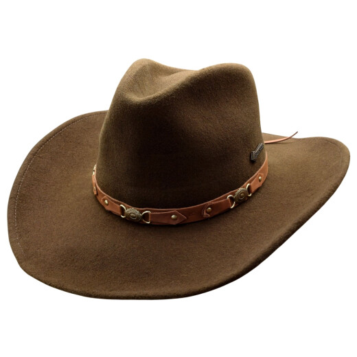 Wollfilz Countryhut Bandit braun M/56-57