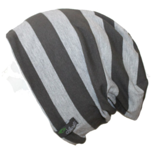 CHILLOUTS Long Beanie XXL Longbeanie Slouch Halifax Anthrazit