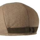 Mayser Winter-Flatcap Caramel-Wool mit Ohrenklappen Beige