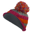 Chillouts Striply Fine Wool Bommelbeanie